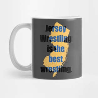 New Jersey Wrestling Mug